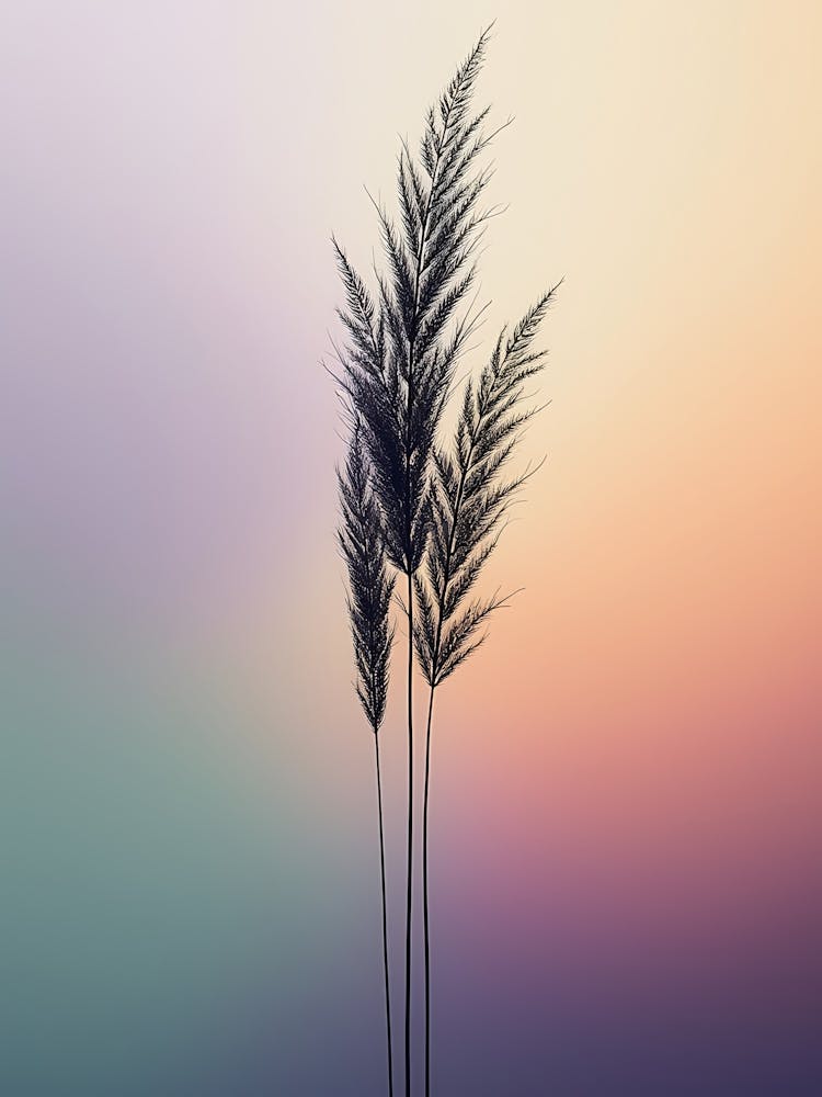 Rustic Beige Leaf Shapes with Contemporary Feel