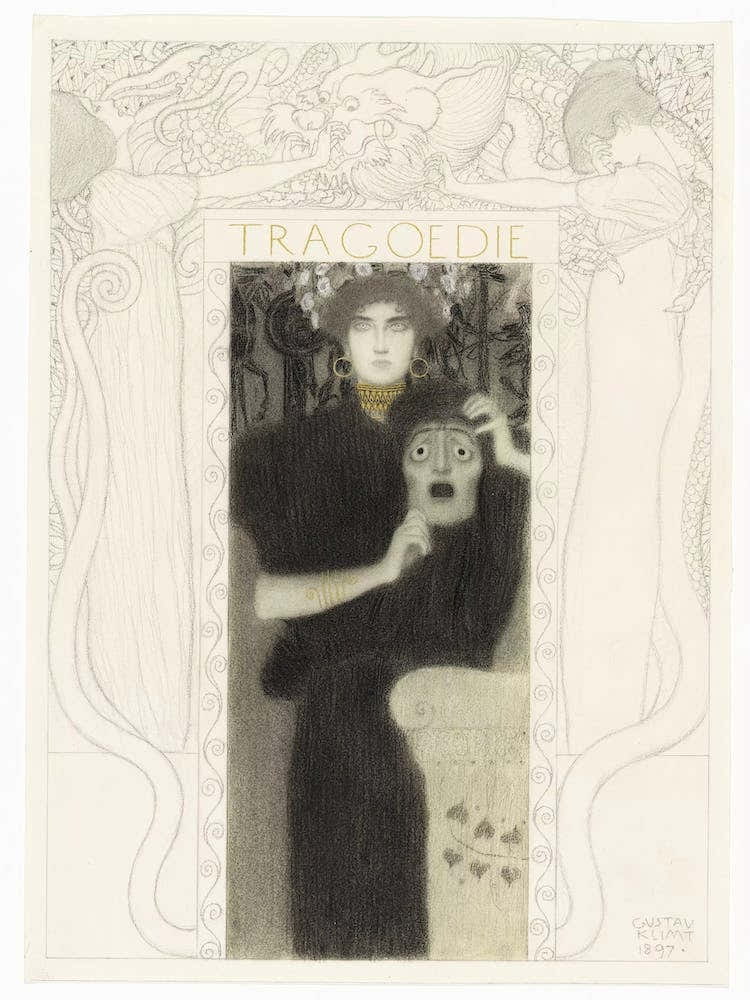 Tragedy, Gustav Klimt