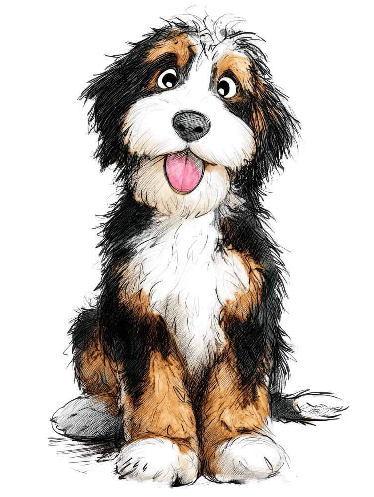 Bernedoodle 2