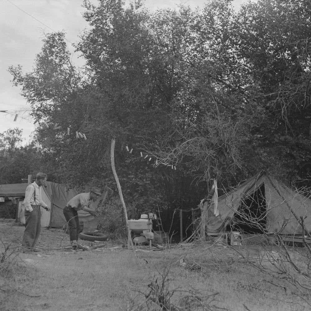 Grant County, Oregon, Mining Prospectors Camp By Russell Lee
