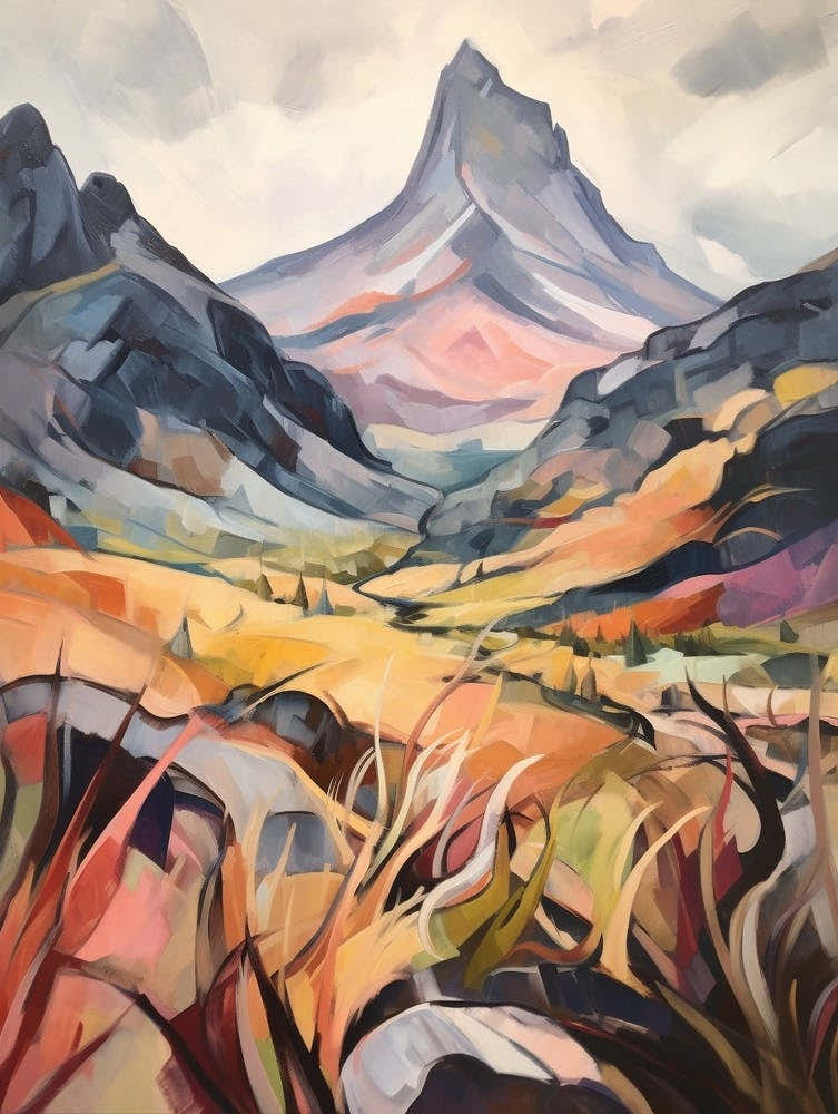 Cradle Mountain Australia 4 Mountain Painting