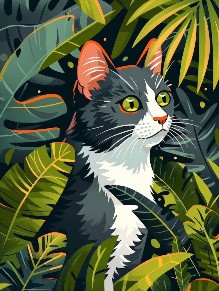 Cat In The Jungle 28