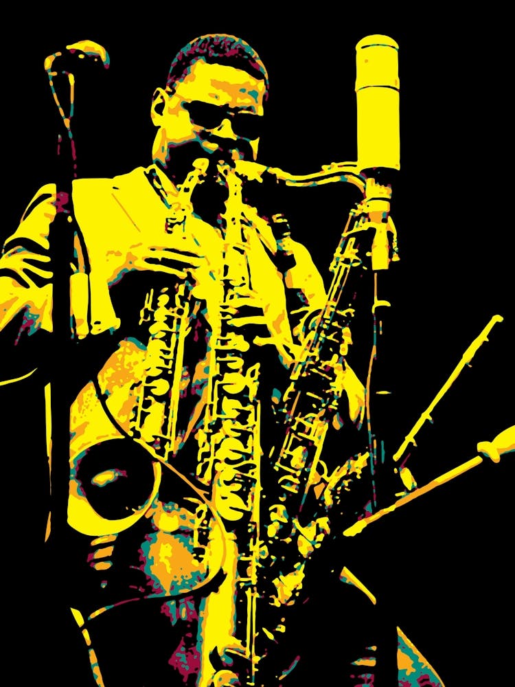 Rahsaan Roland Kirk Jazz Musician