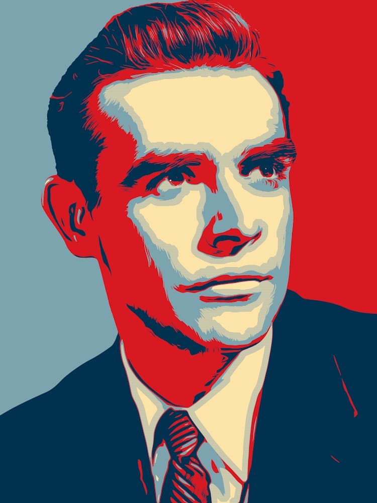 Sean Connery Simple Multicolor