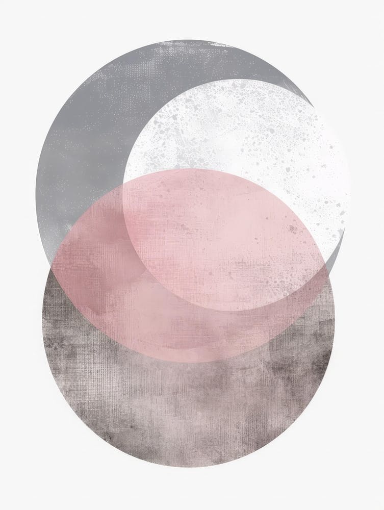 Abstract Circles Canvas Print 13