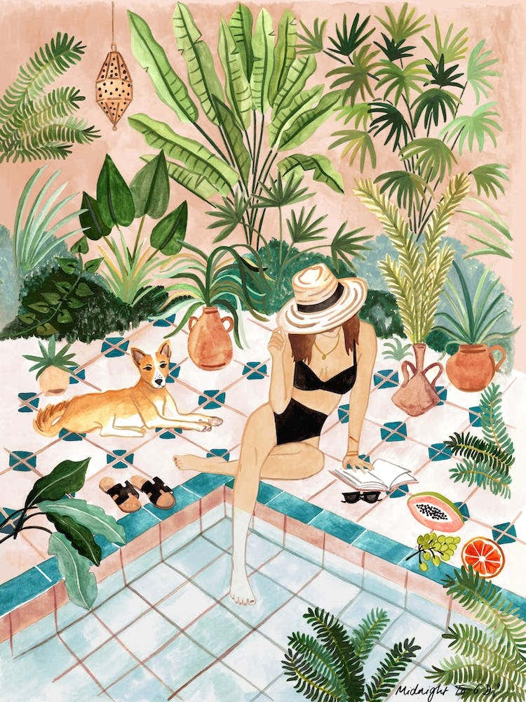 Moroccan Dipping Pool