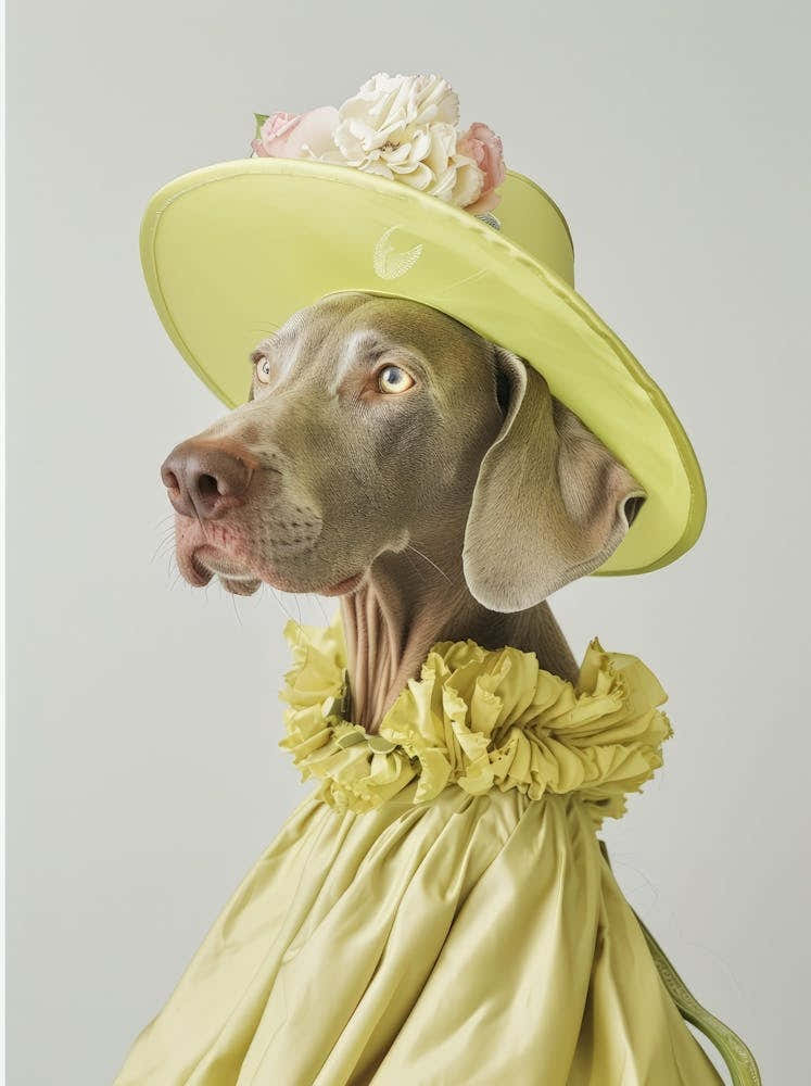 Dog In A Dress