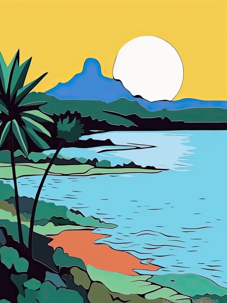 Minimal Design Style Of Bora Bora French, Polynesia 3