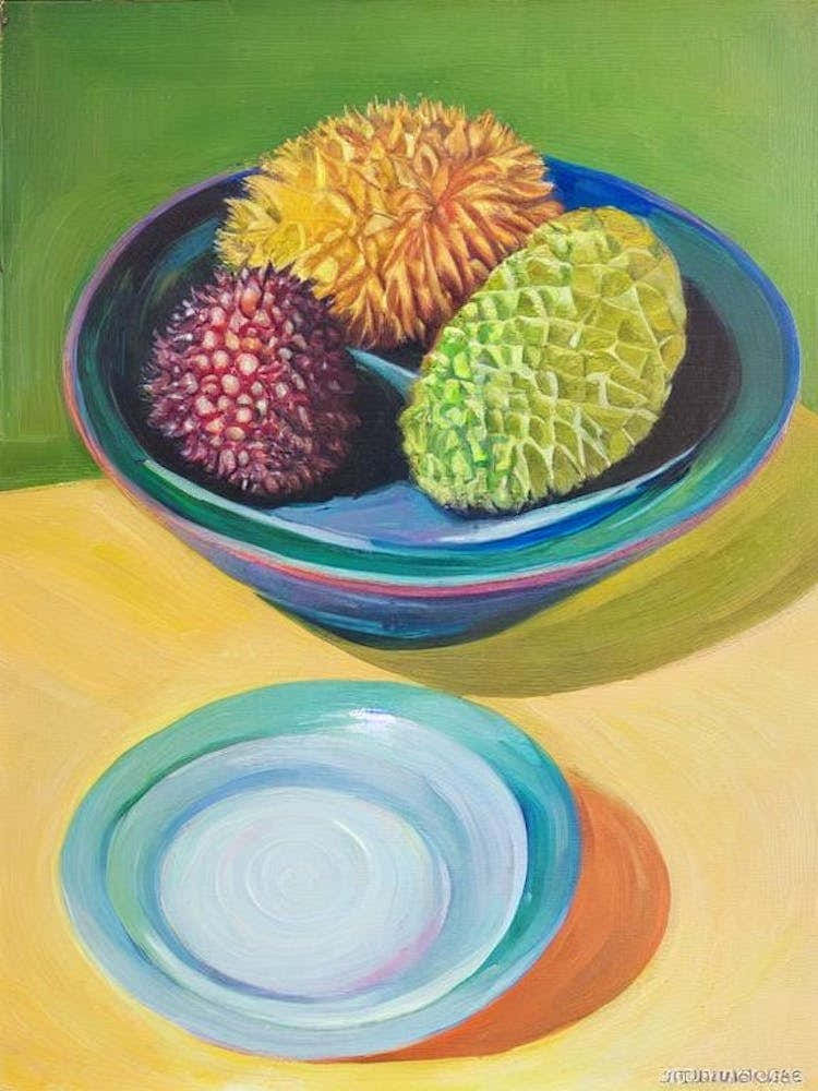 Durian Bowl Of fruit