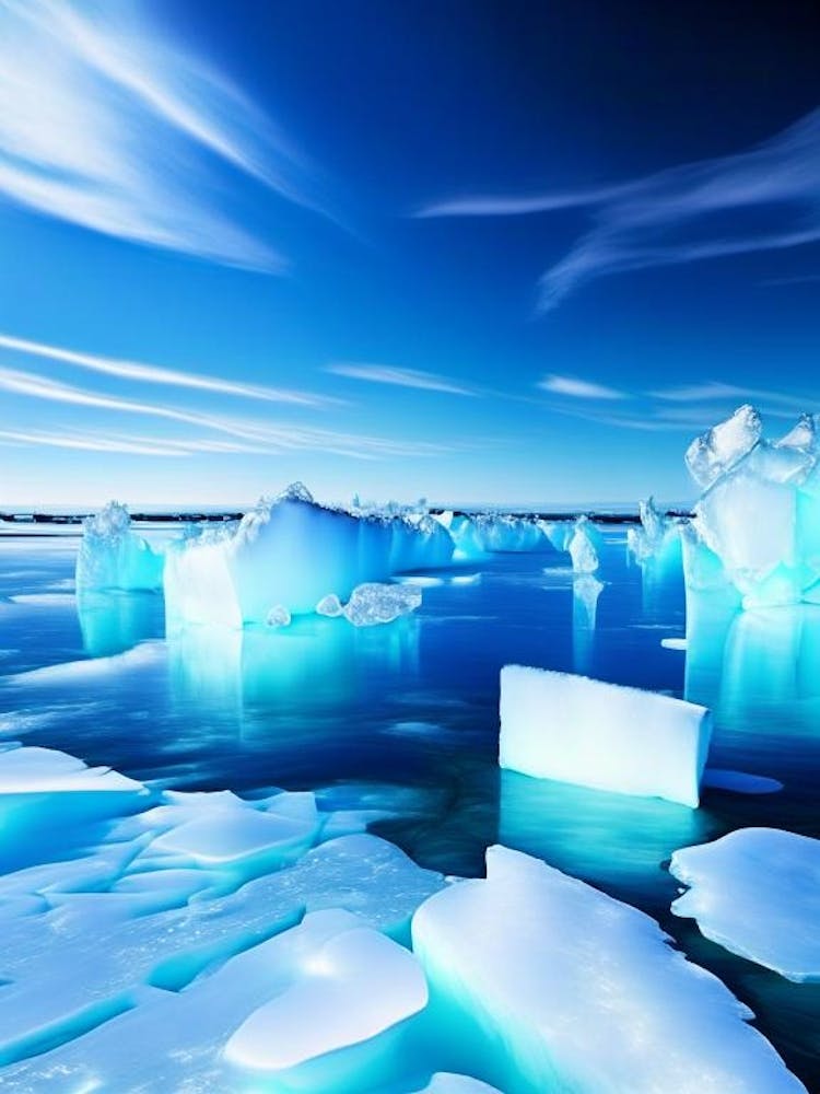 Sea Ice Water Waterscape Photography 2