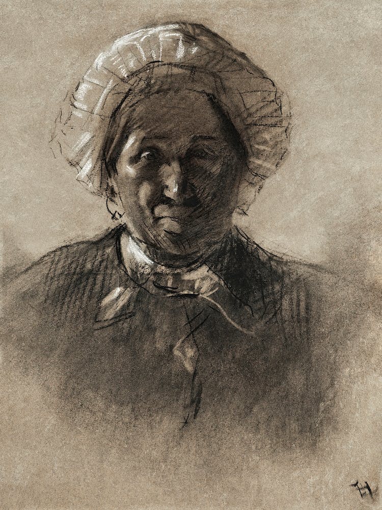 Old Woman (1882), Henri de Toulouse-Lautrec