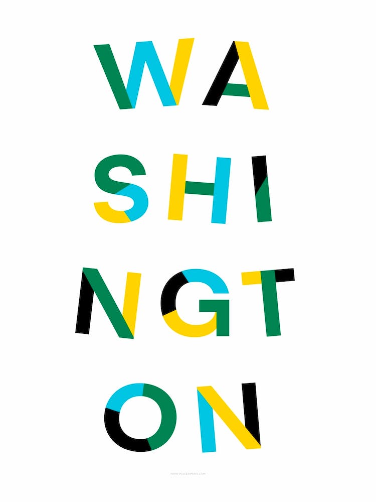 Washington State Flag Colours