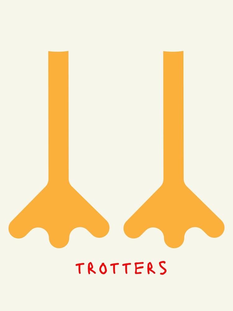 Duck Feet Trotters Kids Room