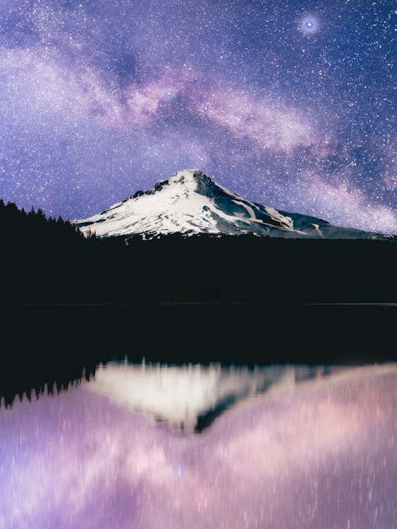 Summer Nights At The Lake - Milky Way Stars