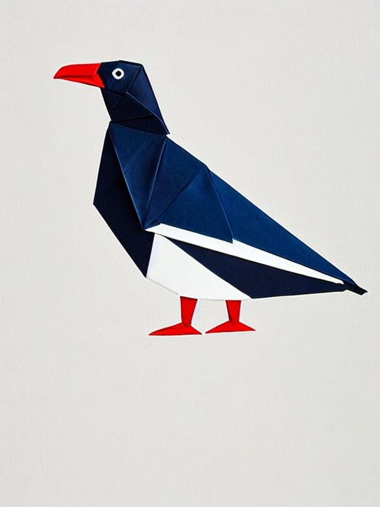 Albatross 3 Origami Bird