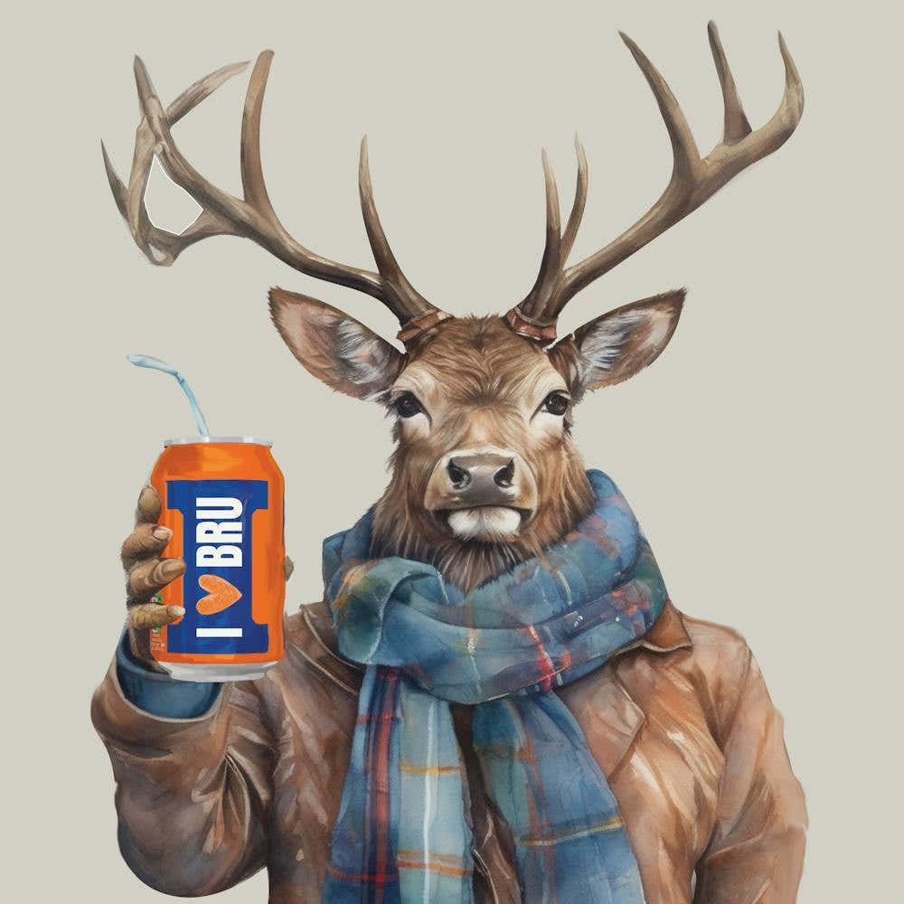 Highland Stag Irn Bru Final Flattened Love Bru
