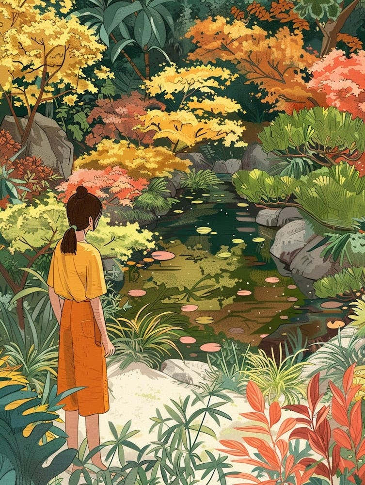 In The Garden Portland Japanese Garden Usa 3