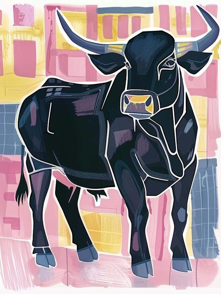 Bull Illustration 4