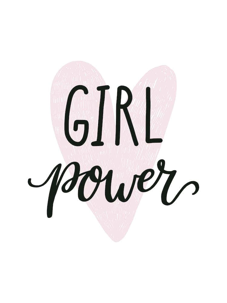Girl Power Heart