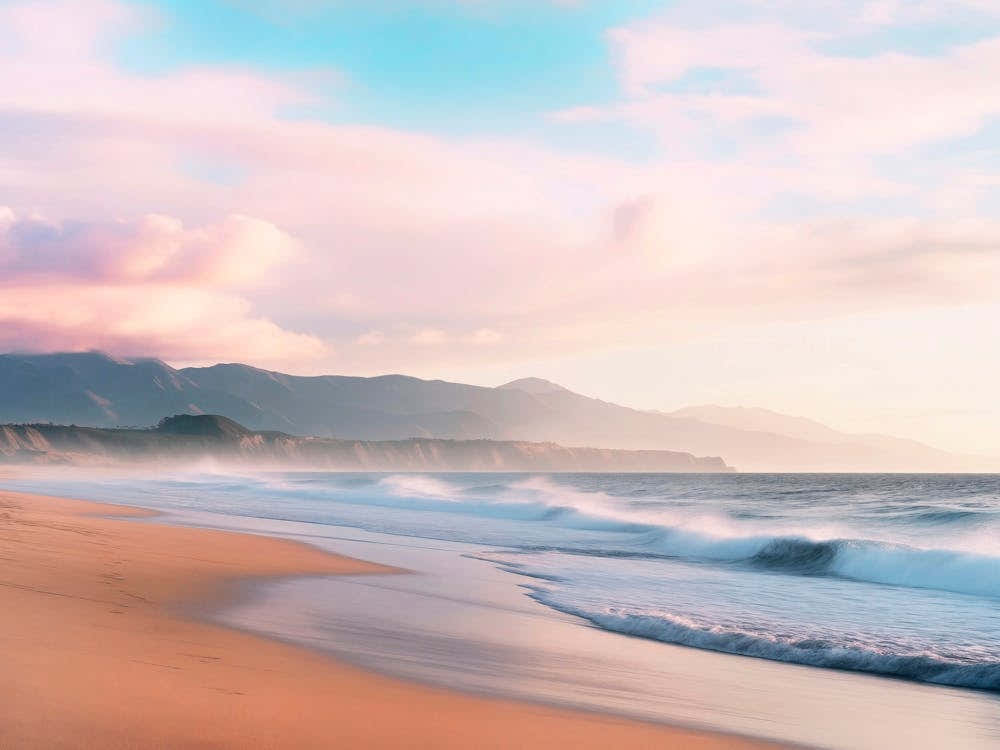 California Dreaming - Morning Quiet Beach
