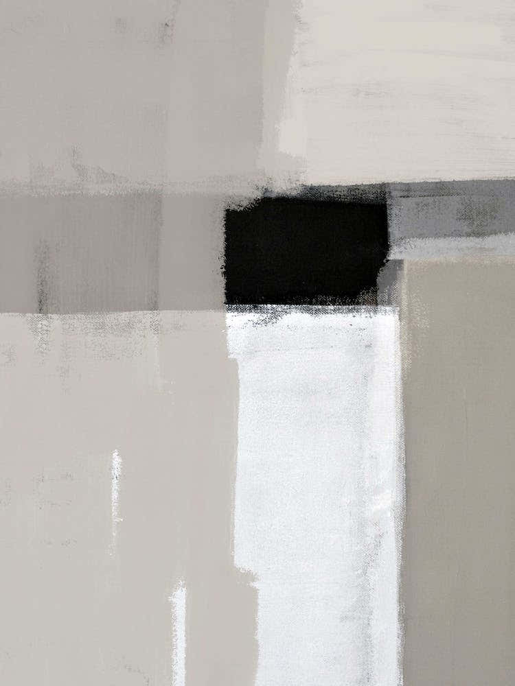 Nude Black Abstract 2