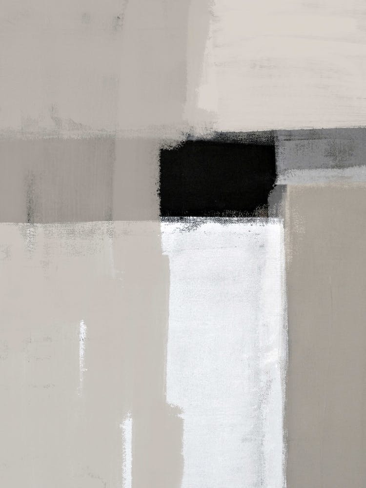 Nude Black Abstract 2