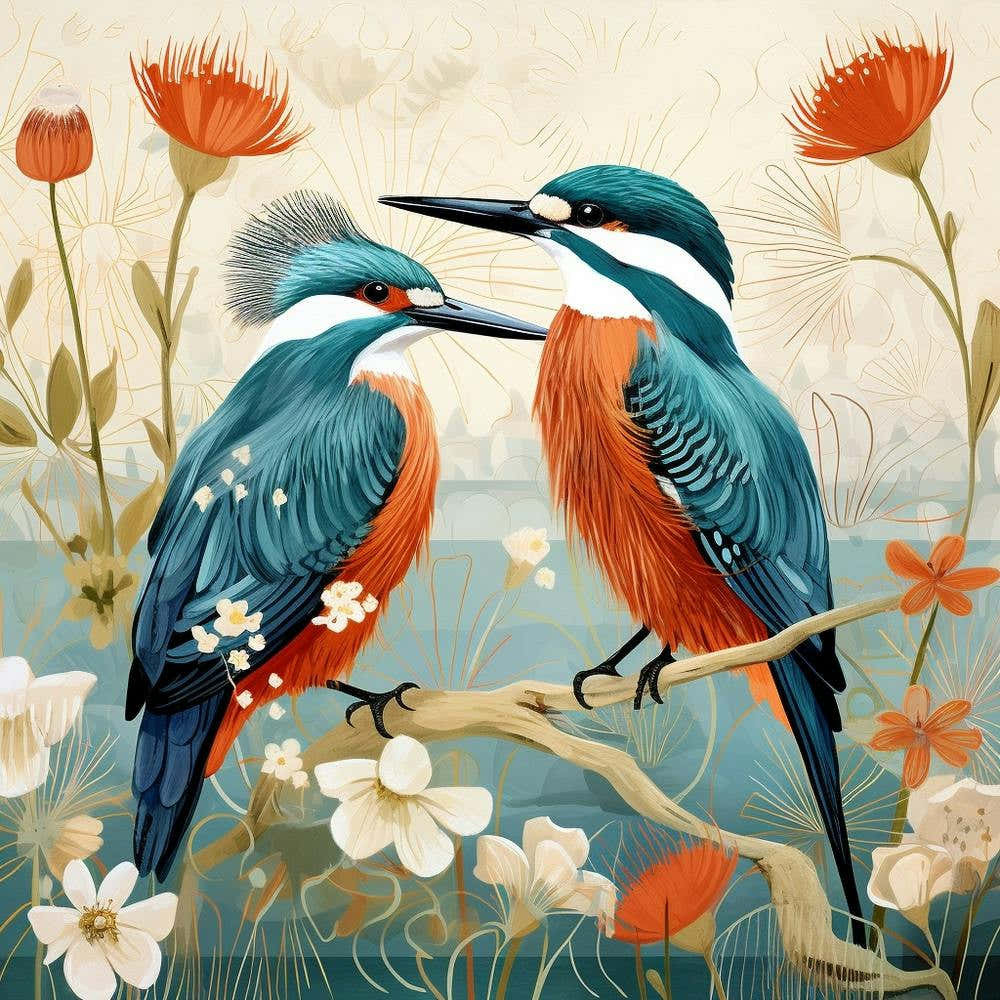 Bird In Nature Kingfisher 4