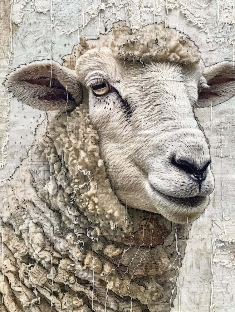 Sheep Canvas Print