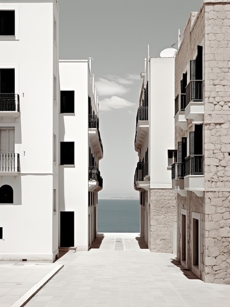 Palma De Mallorca, Spain, Photography In Black And White 2