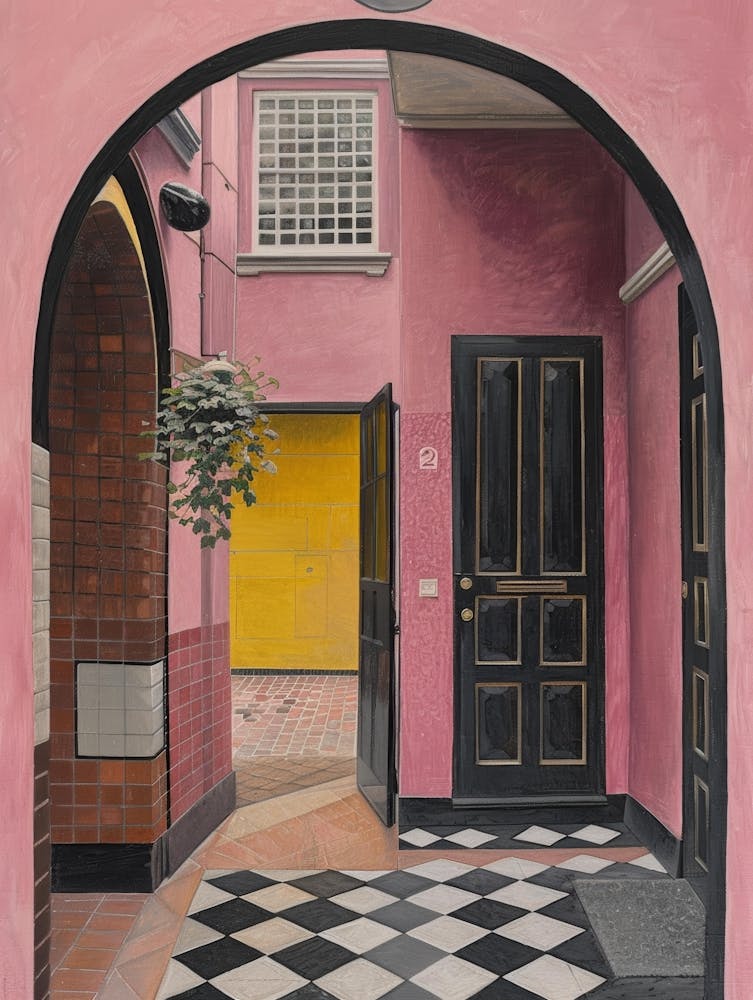 Pink Doorway