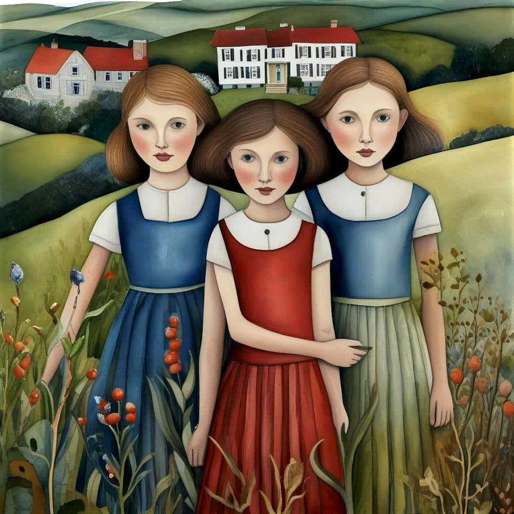 Folk Art Children 1