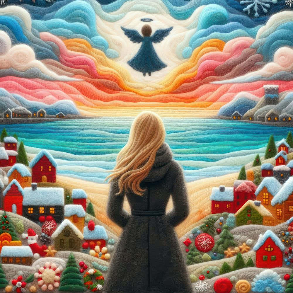 Blonde Women and Angel 2