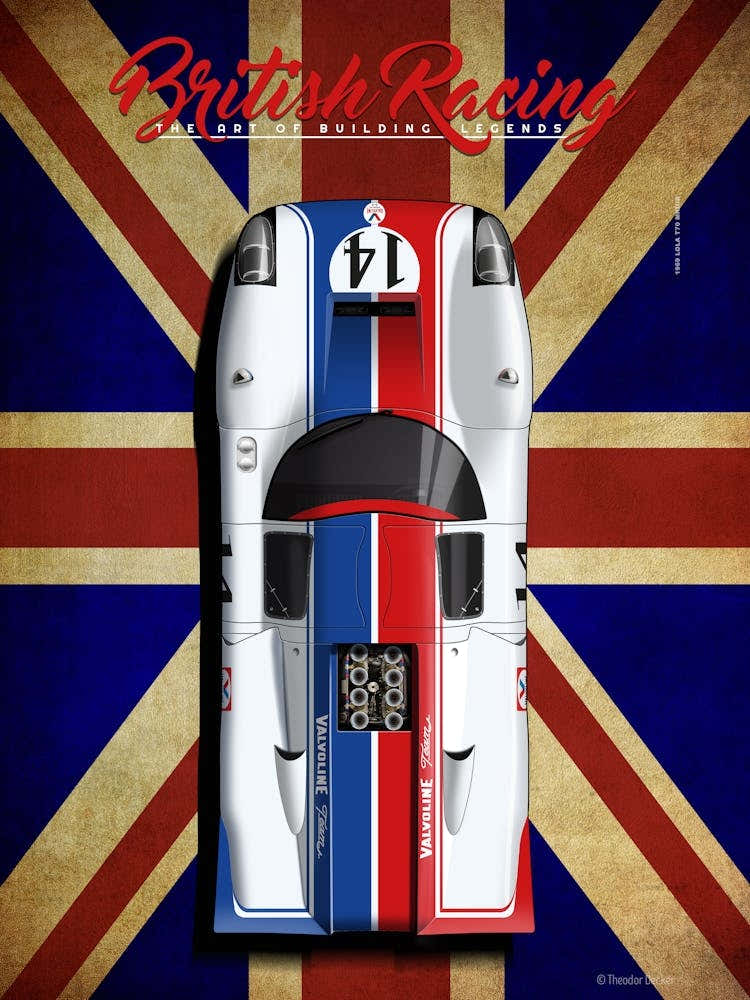 British Racing Lola T70 MK3B No.14