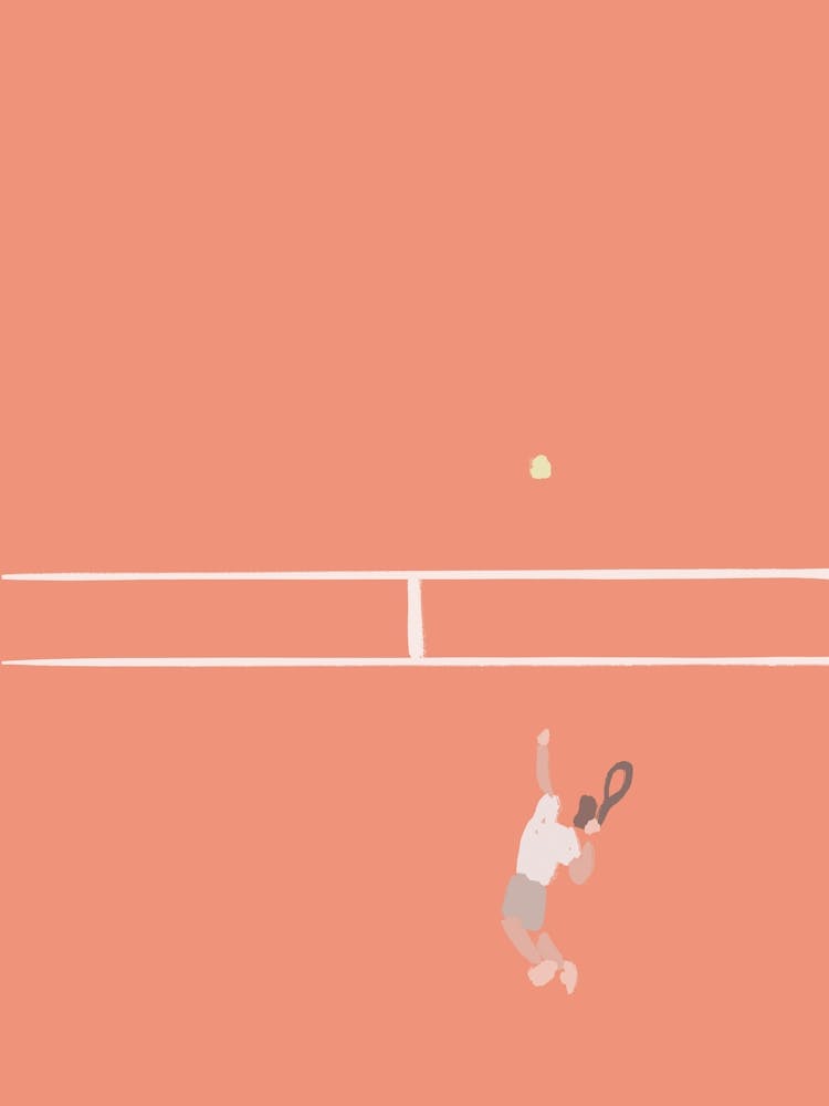 Boho Retro Sports 2 Tennis Court 1