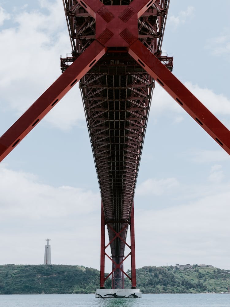 The 25 de Abril Bridge in Lisbon