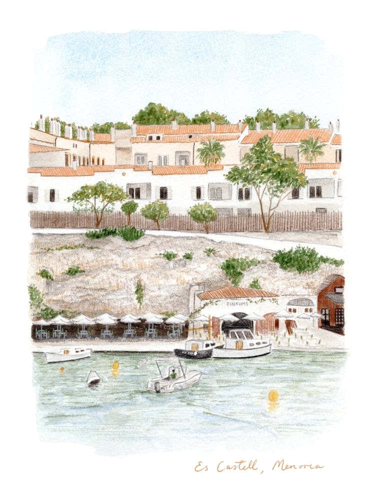 Menorca, Es Castell Harbour