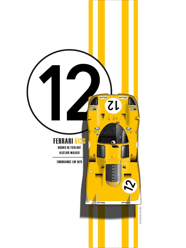 Ferrari 512S No. 12