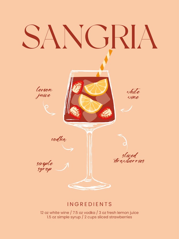 Recipe Cocktail Sangria