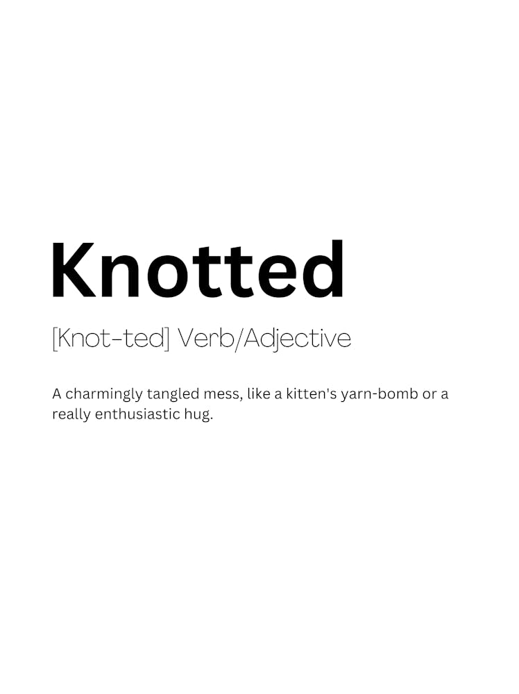 Knotted Definition Meaning