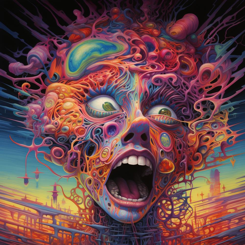 Green Striped Background