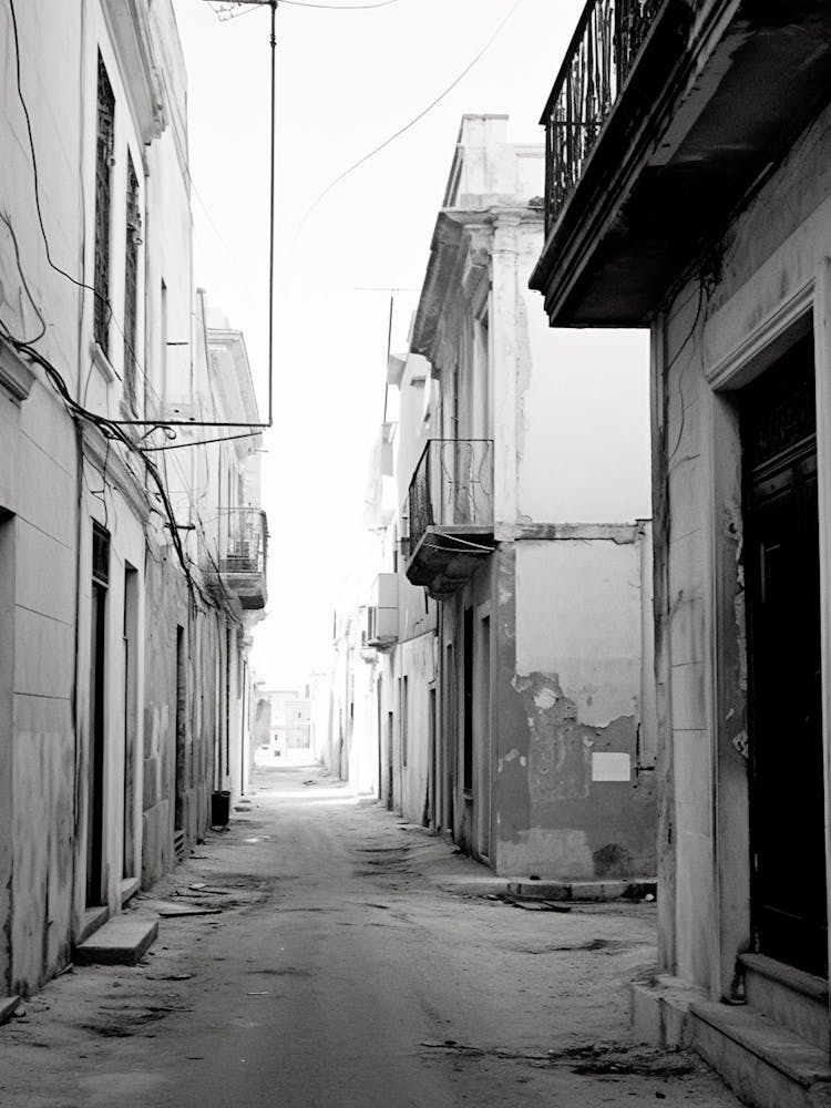 Siracusa, Italy, Black And White Photography 3