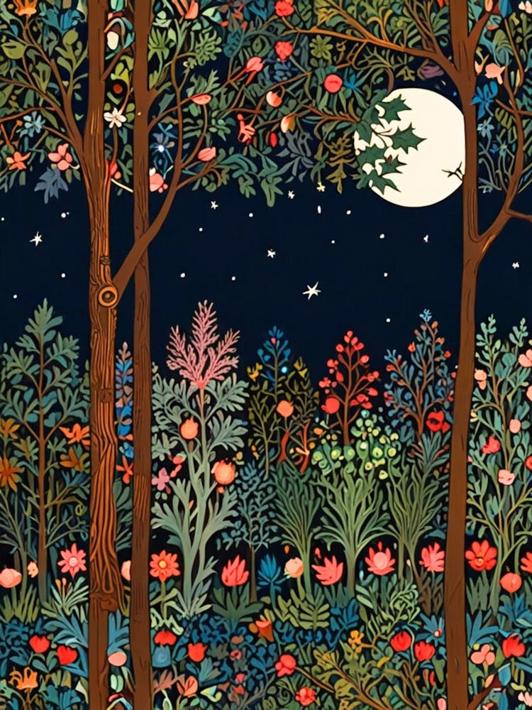 william morris Fairy Garden 1