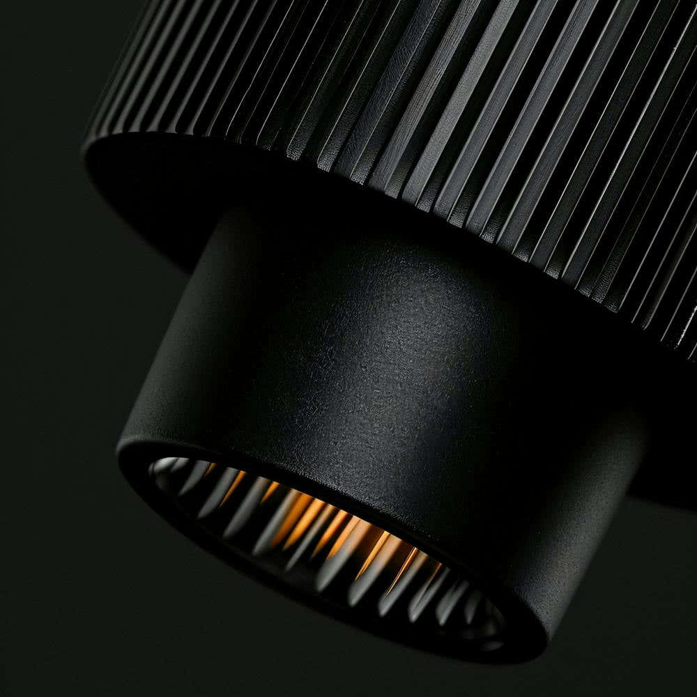 Close Up Of A Black Light Fixture