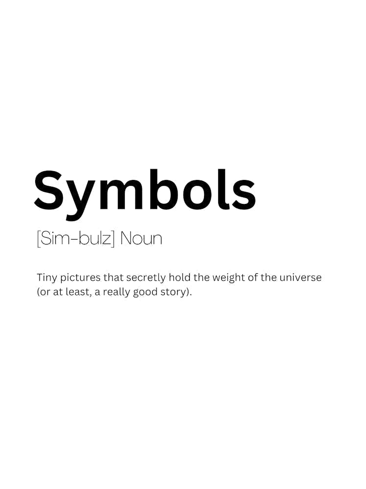 Symbols Definition Meaning
