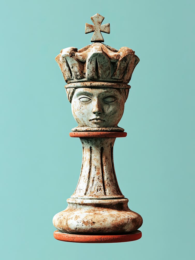 Chess Piece, Viking's Chess, Tafl Game 3