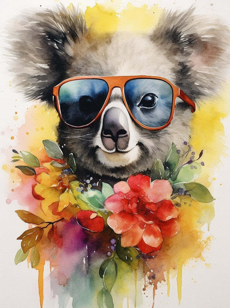 Koala Bear Watercolor