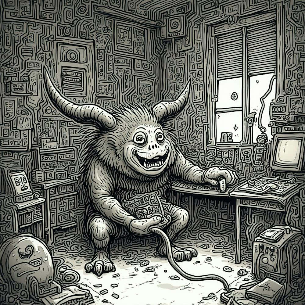 Monster In A Room