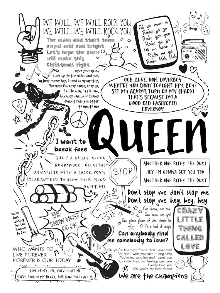 Queen Doodle Lyrics