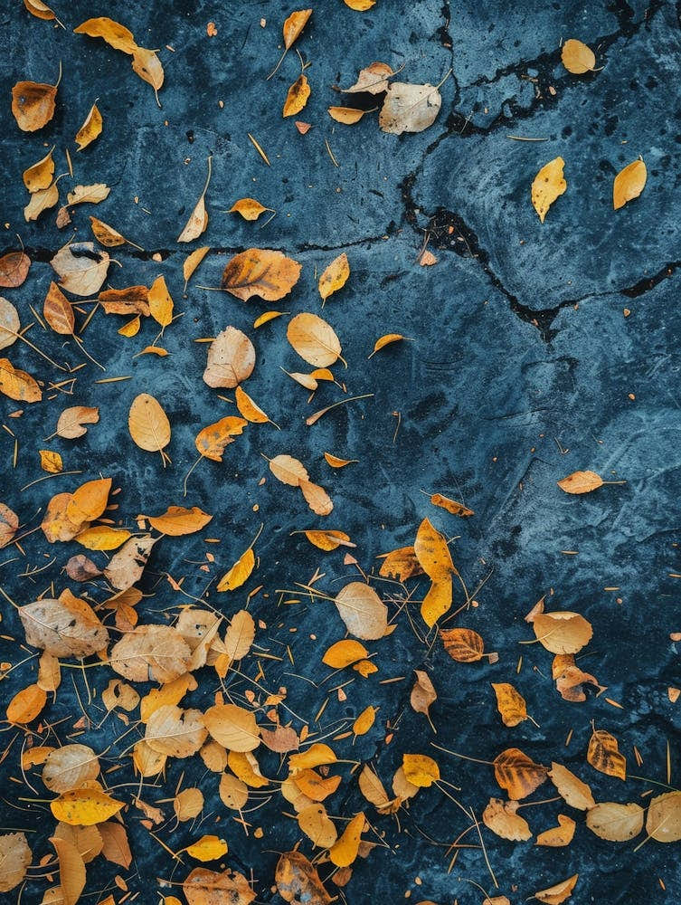 Autumn Leaves On The Ground 3
