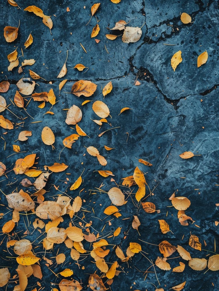 Autumn Leaves On The Ground 3